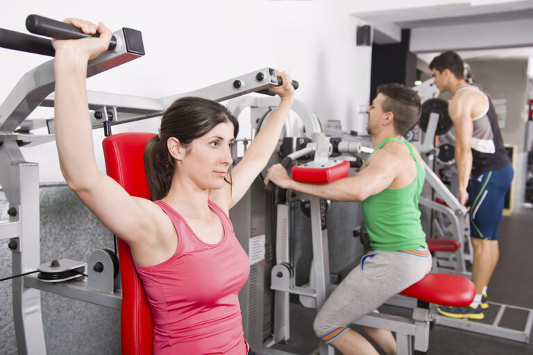 Fitness Center in a Hotel