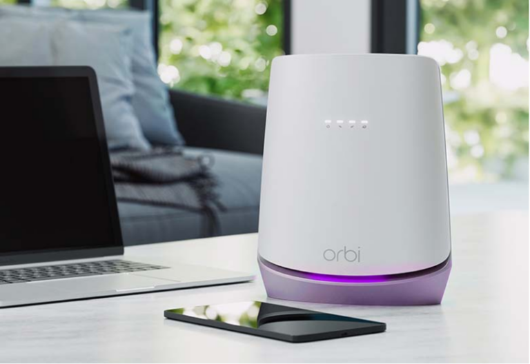 Netgear Orbi Purple Light