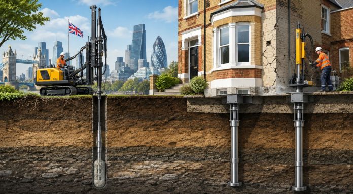 Micropiles and Push Piers in the UK for Structural Stabilisation Micropiles and Push Piers in the UK for Structural Stabilisation